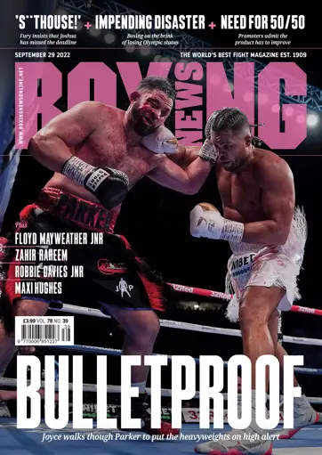 Boxing News Demo issue September 29 2022