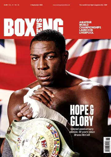Boxing News Demo issue September 4 2025