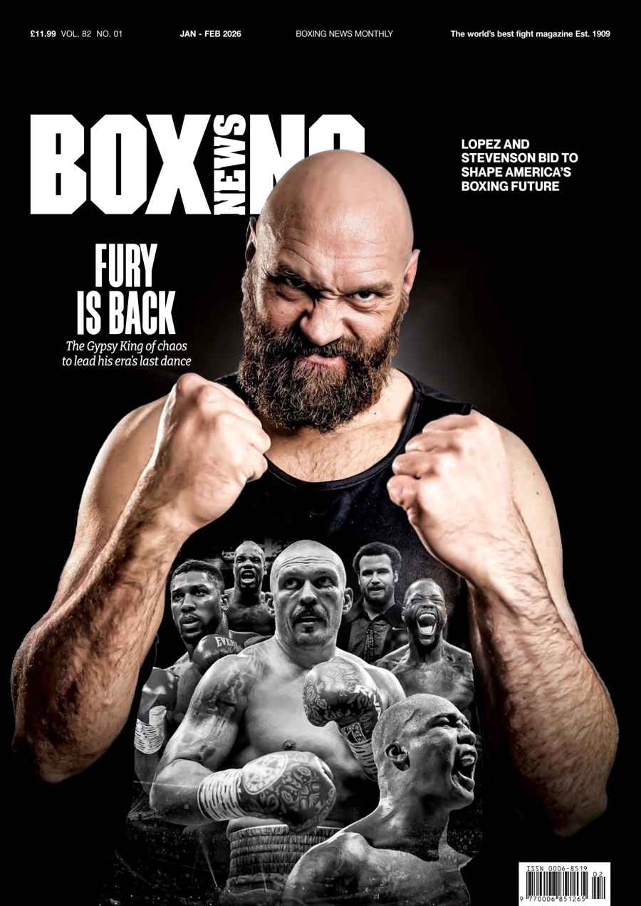Boxing News issue Vol. 82 No. 1