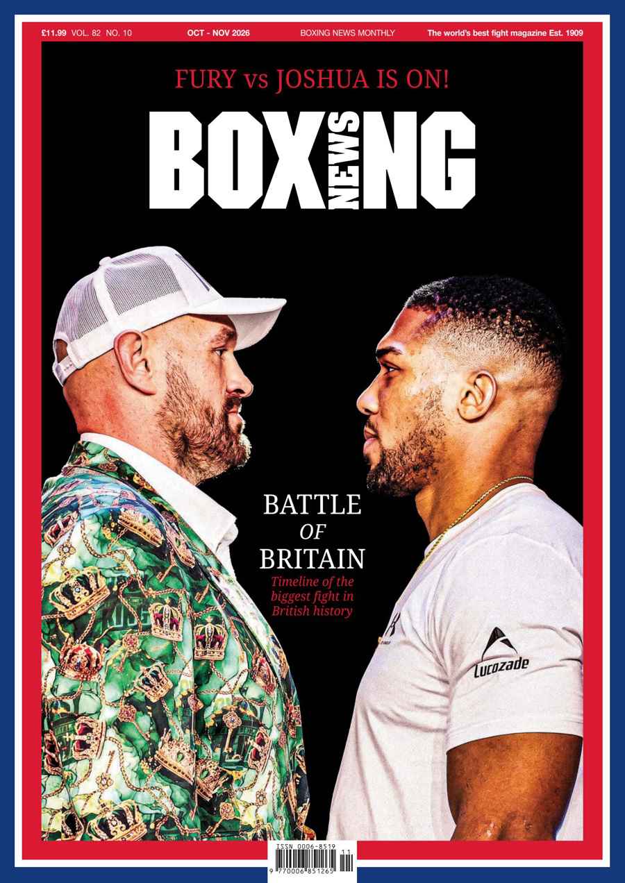 Boxing News issue Vol. 82 No. 10