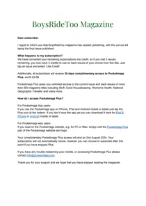 Boys Ride Too Important Notice