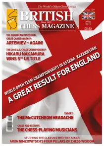 April 2019 
                issue April 2019