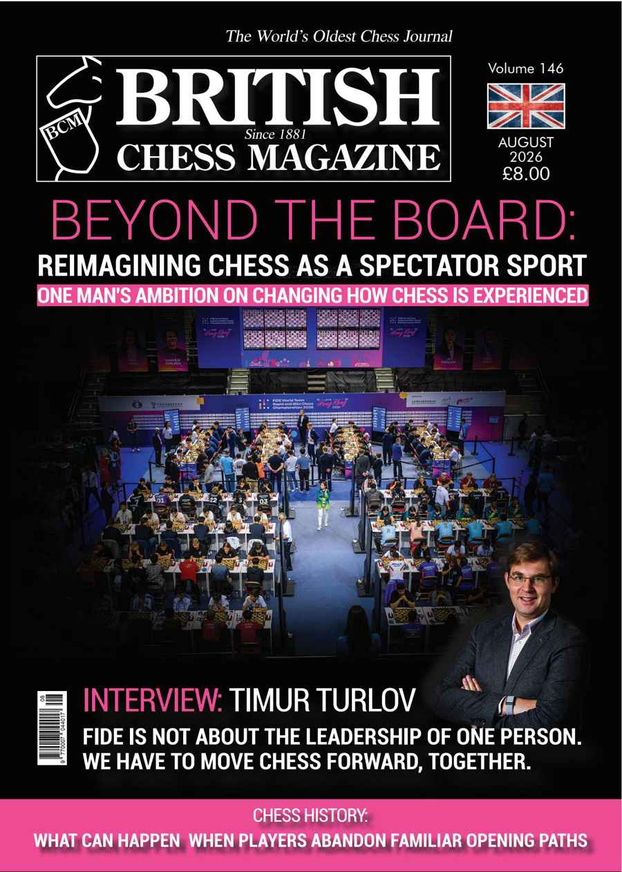 British Chess Magazine issue August 2026