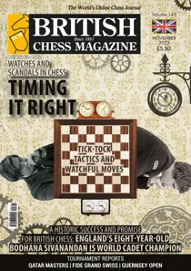 British Chess Magazine Novemebr 2023