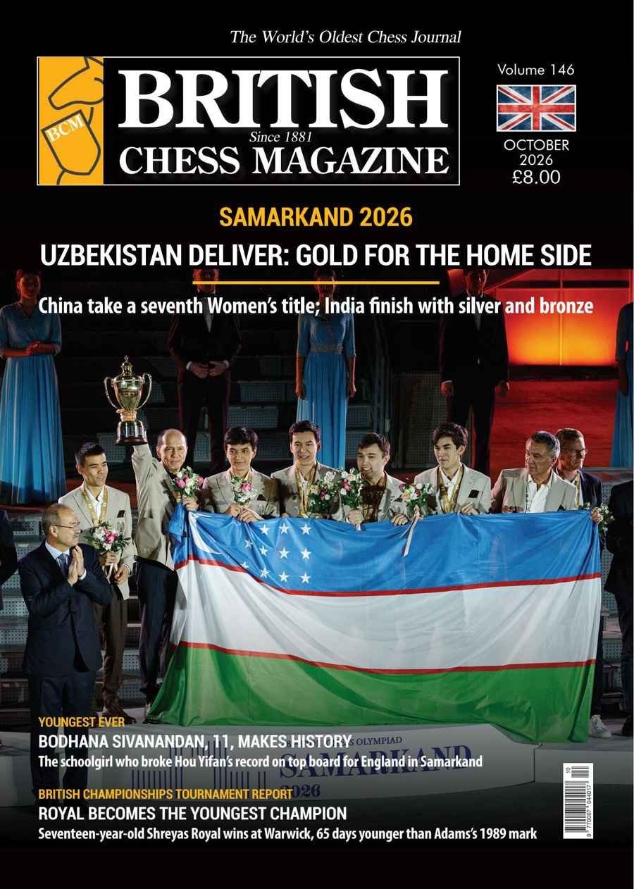 British Chess Magazine issue October 2026