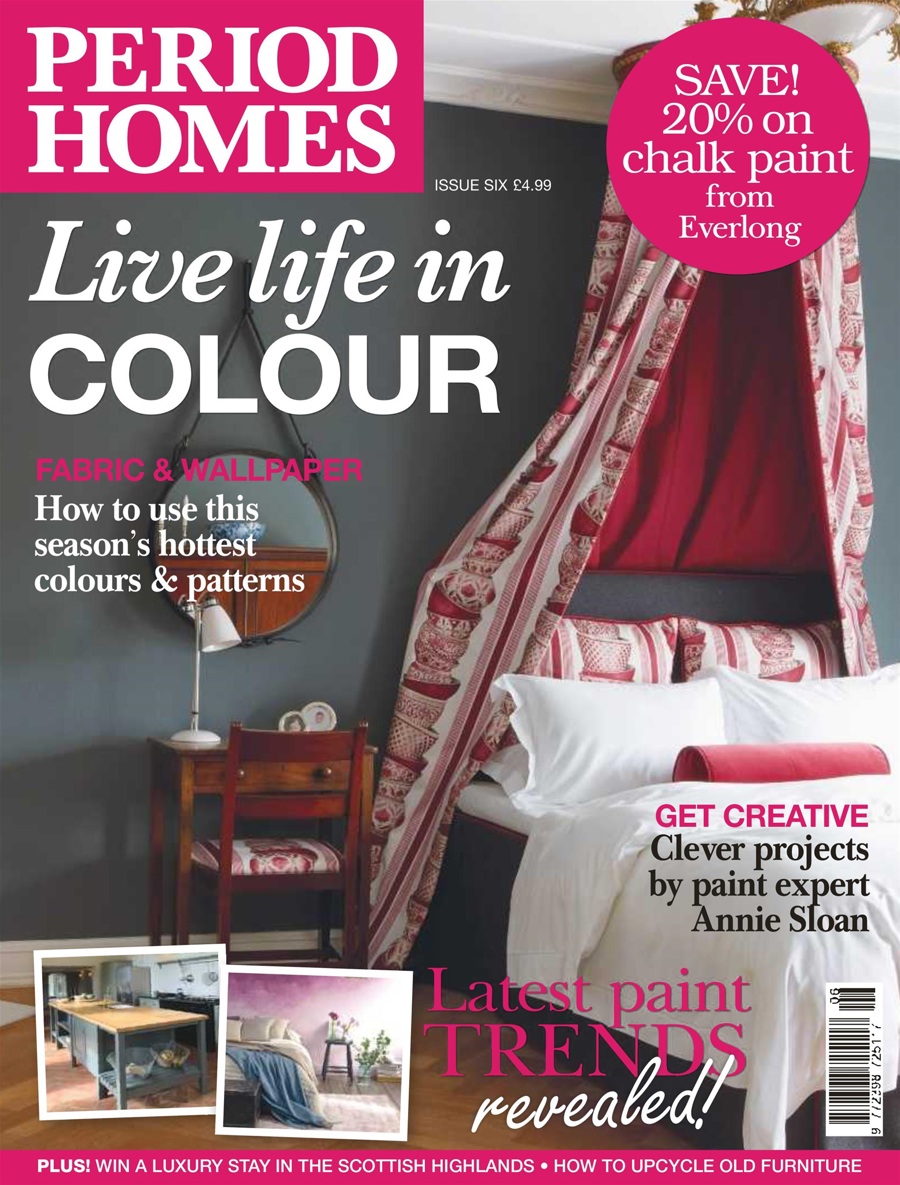 British Period Homes issue No. 6 Live Life In Colour
