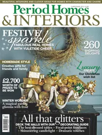 Period Homes Christmas 2012 
                issue Period Homes Christmas 2012