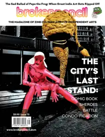 Broken Pencil 75 
                issue Broken Pencil 75