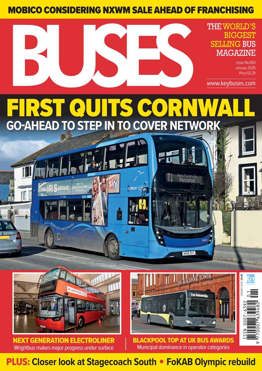 Buses Magazine issue January 2026