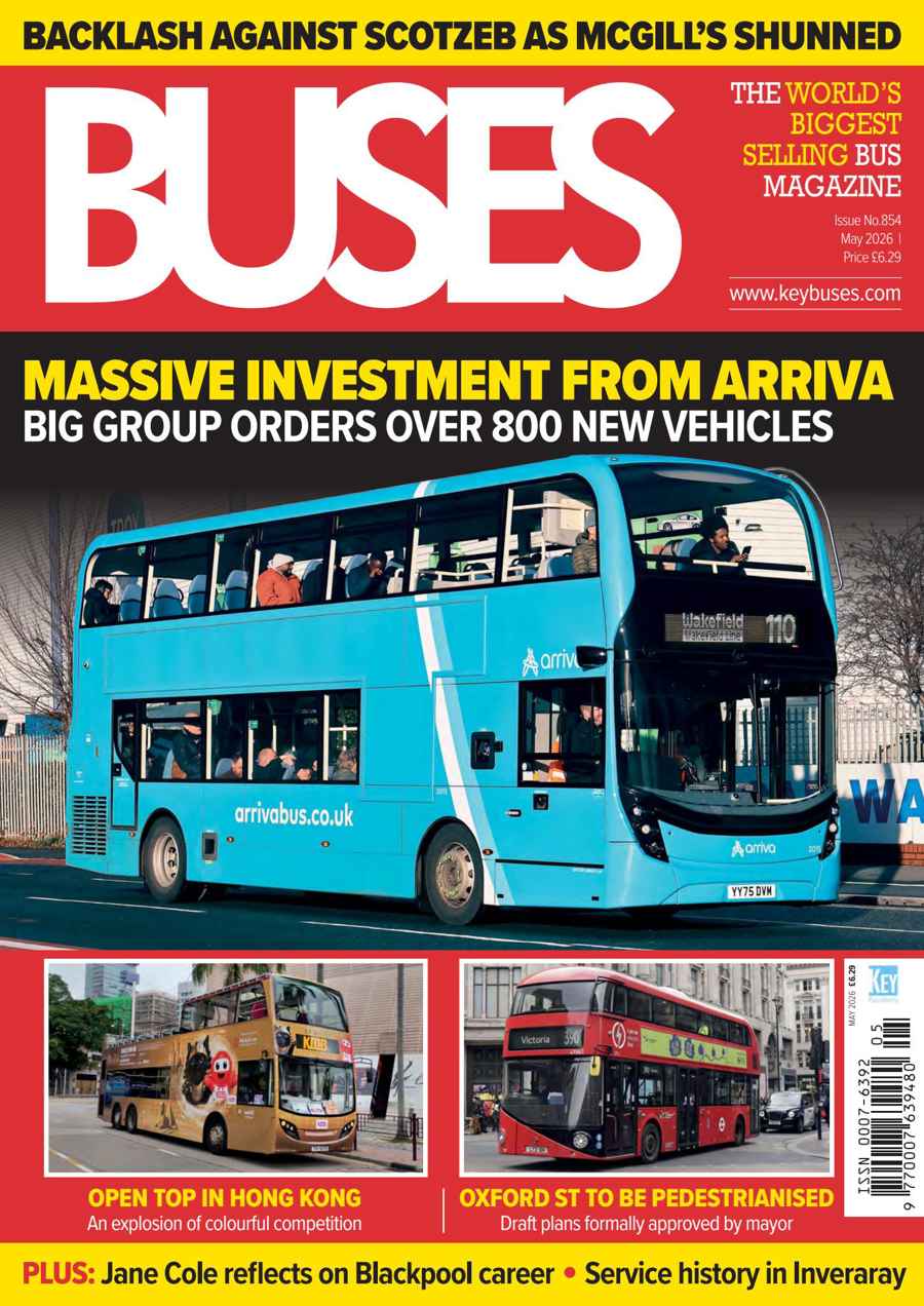 Buses Magazine issue May 2026