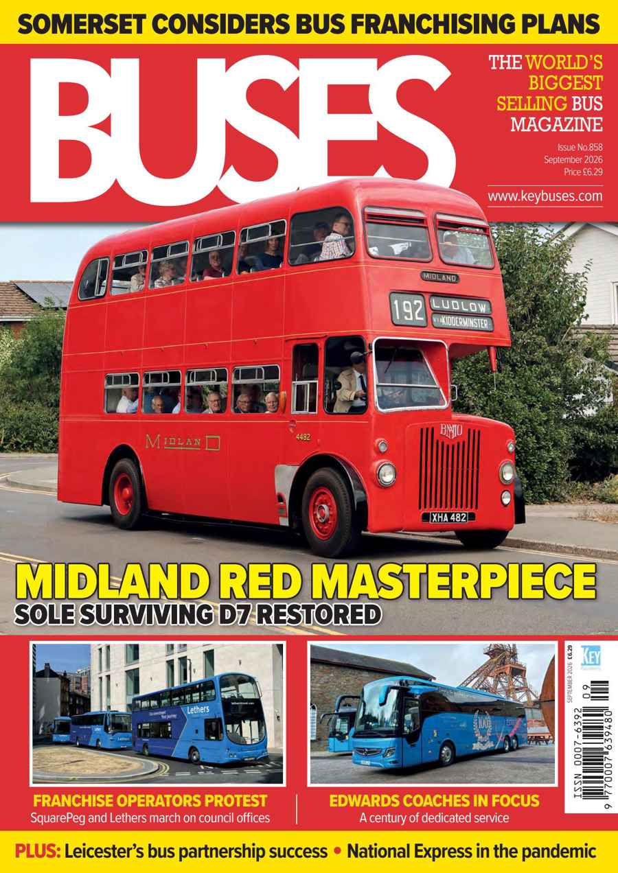 Buses Magazine issue September 2026