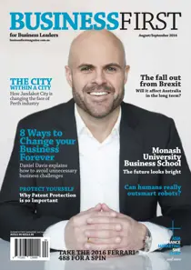 Business First Magazine Aug/Sept 2016