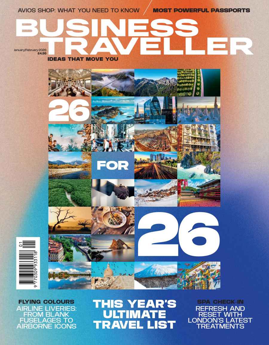 Business Traveller UK issue January/ February 2026