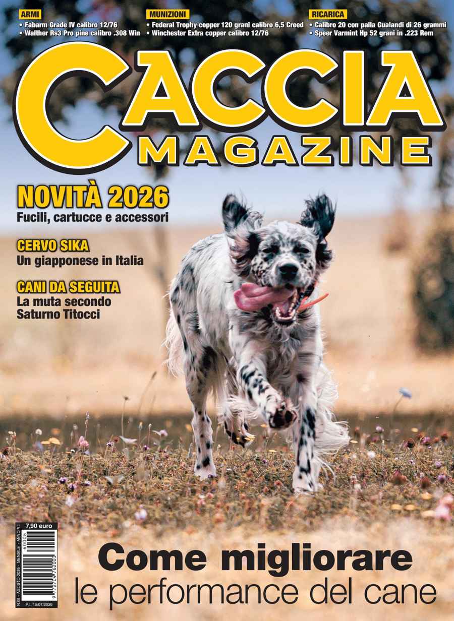 Caccia Magazine issue Agosto 2026