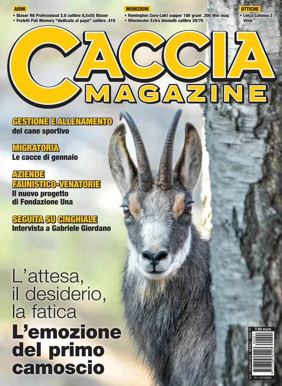 Caccia Magazine issue Gennaio 2026