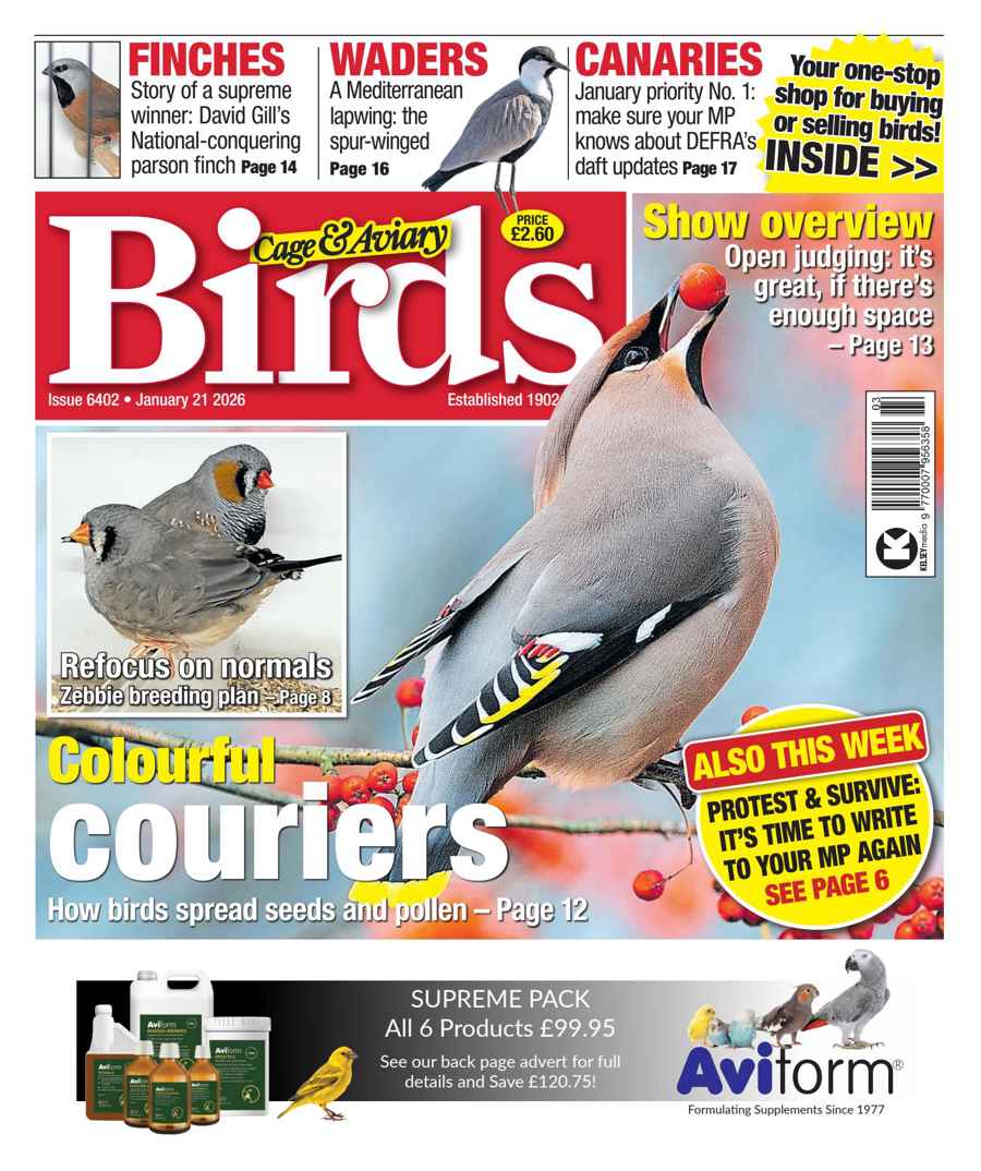 CAGE AND AVIARY BIRDS