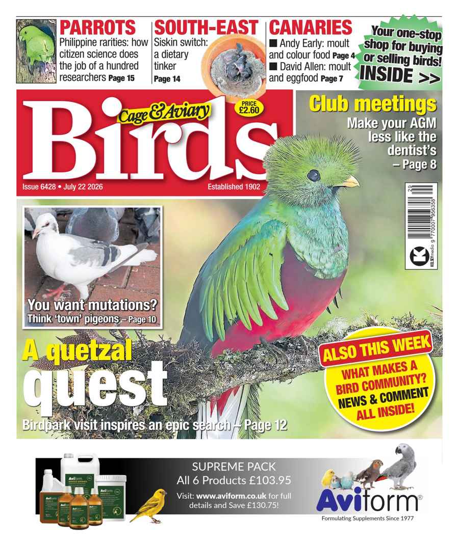Cage & Aviary Birds issue 22nd July 2026