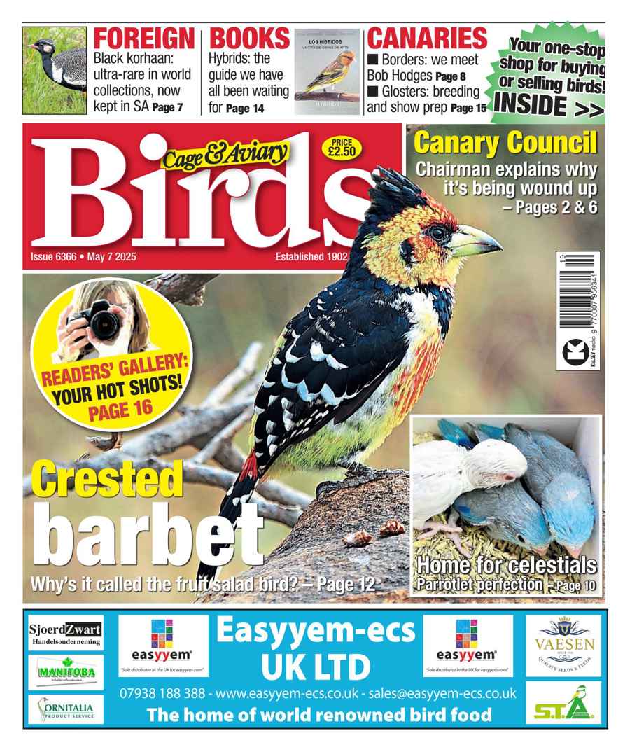 CAGE AND AVIARY BIRDS