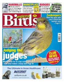 Cage & Aviary 17 October 2012 
                issue Cage & Aviary 17 October 2012