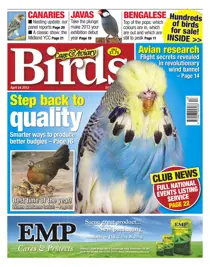 Cage & Aviary 24 April 2013 
                issue Cage & Aviary 24 April 2013