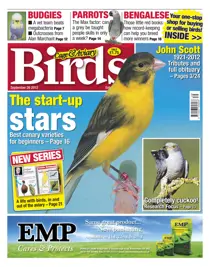 Cage & Aviary 26 September 2012 
                issue Cage & Aviary 26 September 2012