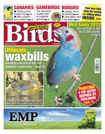 Cage and Aviary August 22 2012 
                issue Cage and Aviary August 22 2012