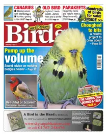 Cage & Aviary January 9 2013 
                issue Cage & Aviary January 9 2013