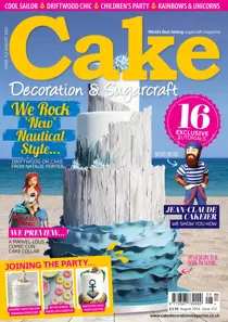 Cake Decoration & Sugarcraft Magazine August 2016