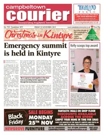 22 November 2019 
                issue 22 November 2019