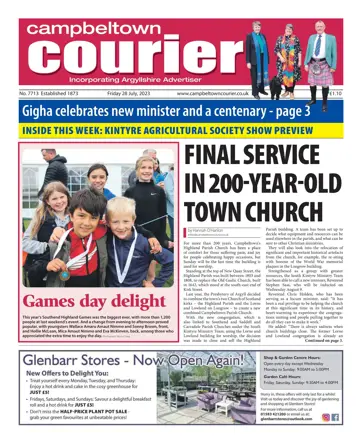 Campbeltown Courier Preview