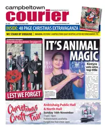 Campbeltown Courier 
                issue Friday, November 14, 2025