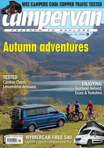 Autumn adventures - Issue 16 2018 - Campervan magazine 
                issue Autumn adventures - Issue 16 2018 - Campervan magazine