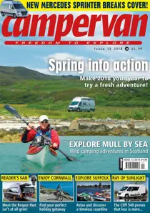 Campervan - the Spring into Action Issue 
                issue Campervan - the Spring into Action Issue