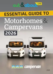 Out and About Live Essential Guide to Motorhomes and Campervans 2026 
                issue Out and About Live Essential Guide to Motorhomes and Campervans 2026