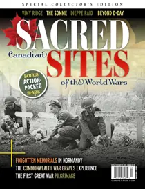 Summer 2025 - Sacred Canadian sites of the world wars 
                issue Summer 2025 - Sacred Canadian sites of the world wars