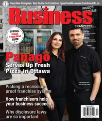 Canadian Business Franchise 
                issue Canadian Business Franchise