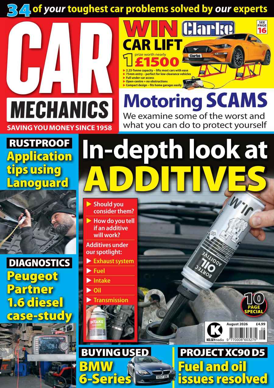 Car Mechanics issue August 2026