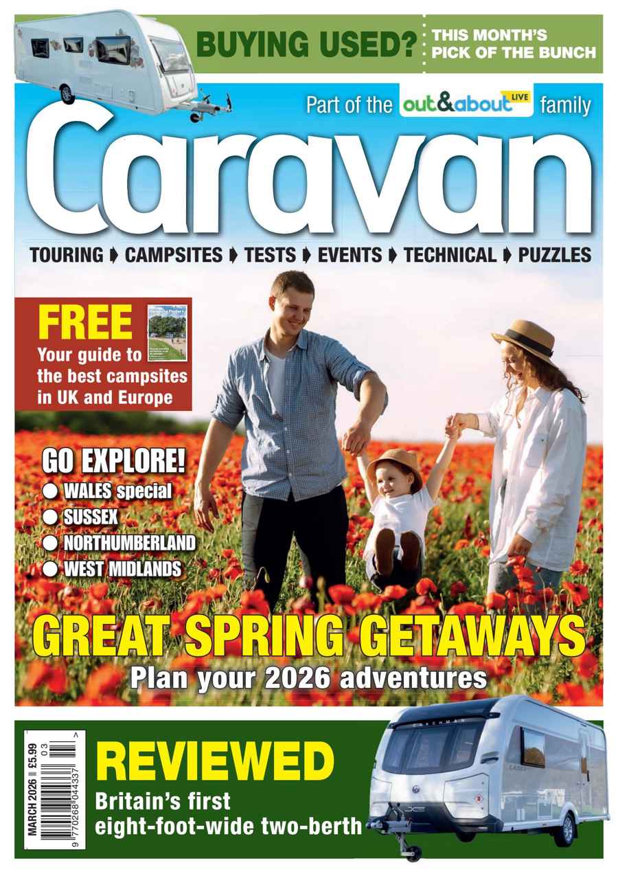 Caravan Magazine issue Great Spring Getaways - Caravan March 2026