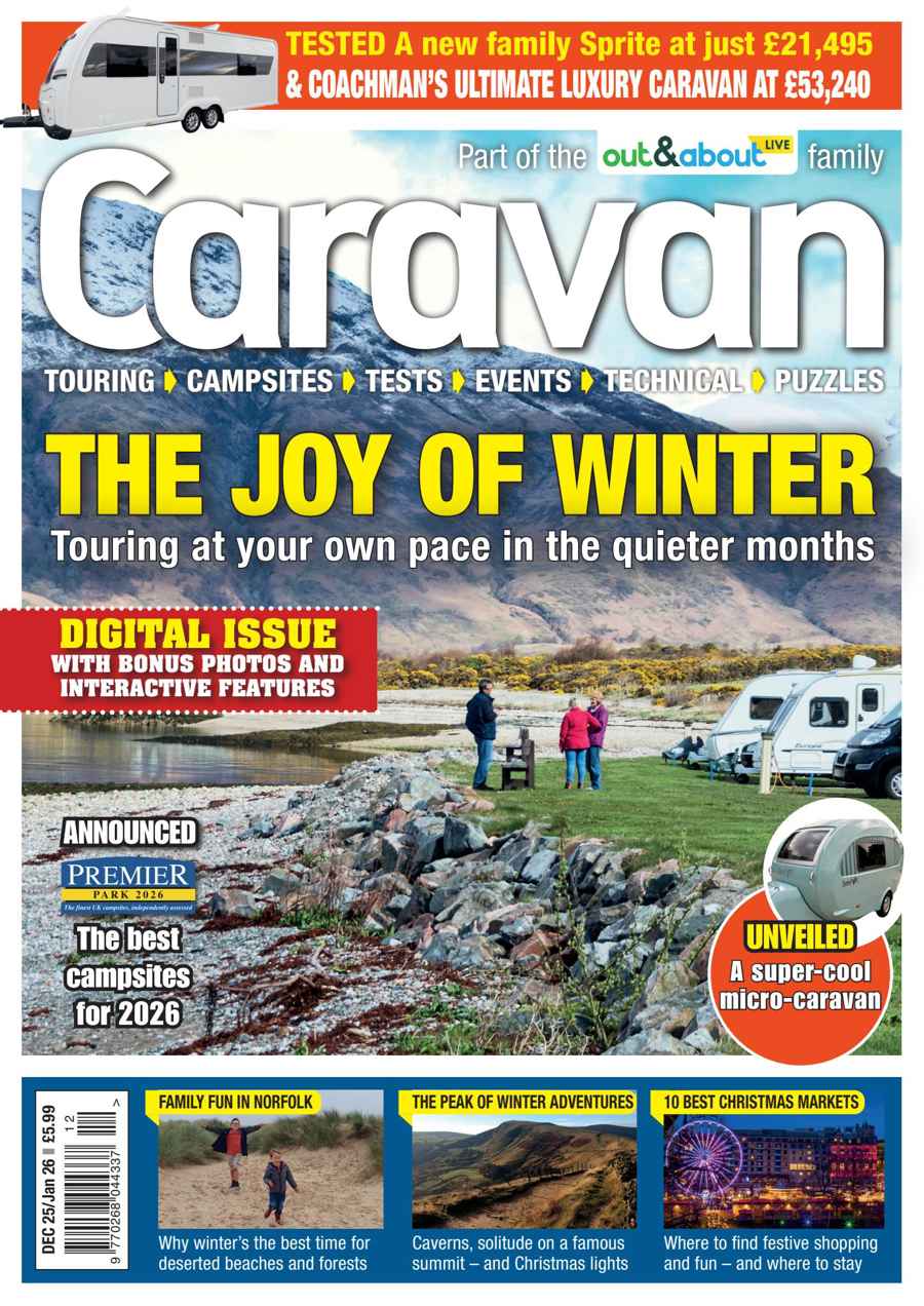 Caravan Magazine issue The Joy of Winter - Caravan Dec/Jan 2026
