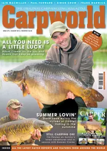 Carpworld August 2013 
                issue Carpworld August 2013