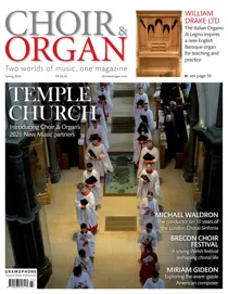 Choir & Organ issue Spring 2026