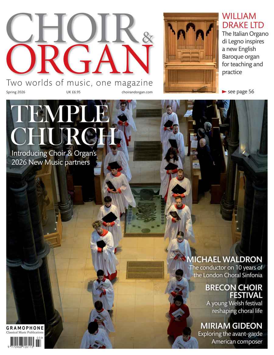 Choir & Organ issue Spring 2026