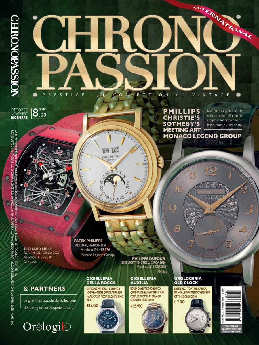 CHRONO PASSION issue Ottobre/Novembre/Dicembre 2026