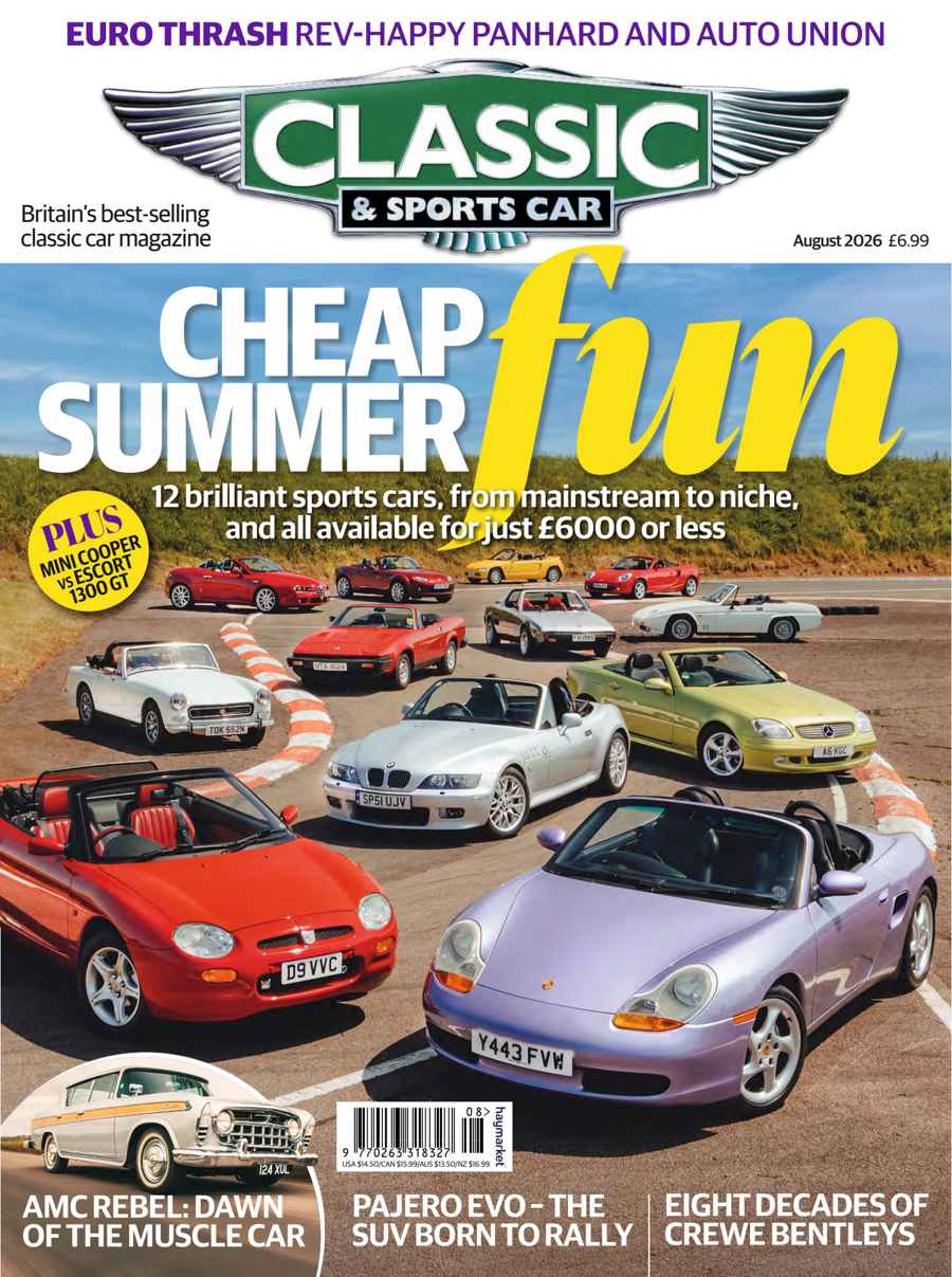 Classic & Sports Car issue Aug-26