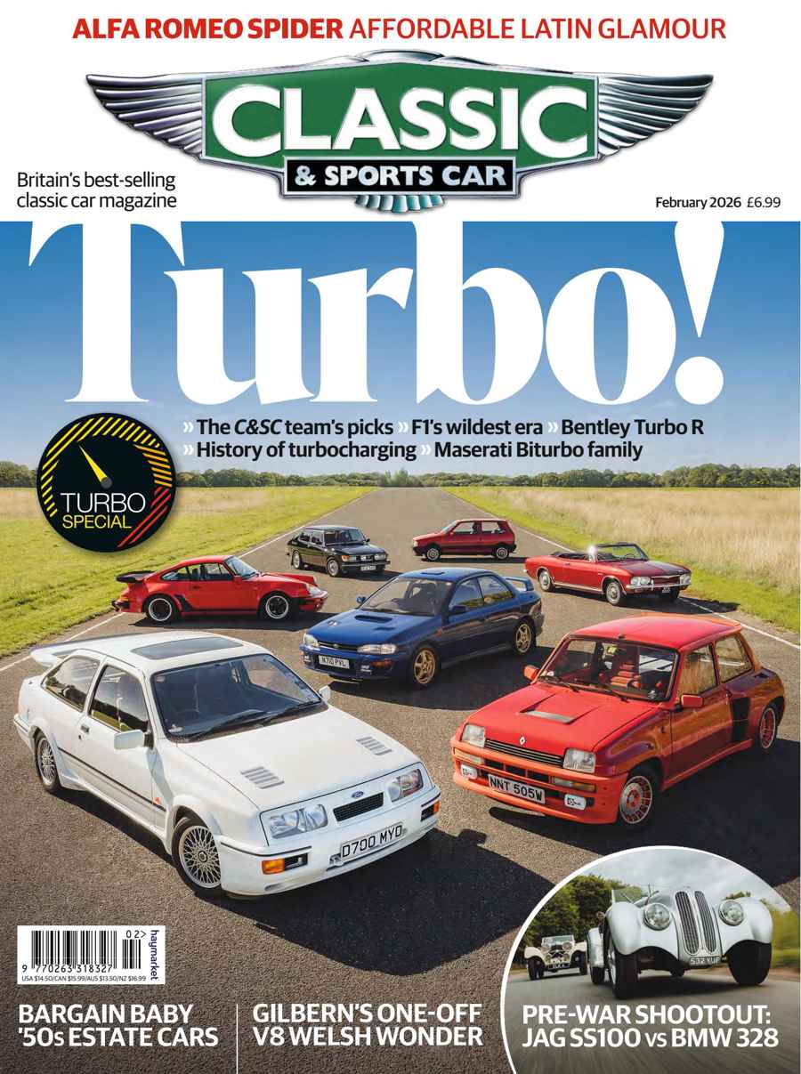 Classic & Sports Car issue Feb-26