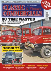 Classic Vintage July 2013 
                issue Classic Vintage July 2013