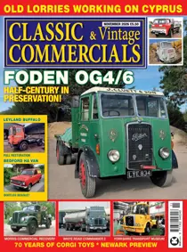 Classic & Vintage Commercials 
                issue November 2026