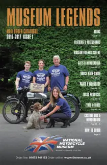 Classic Bike Guide NMM Mail Order Catalogue September 2016