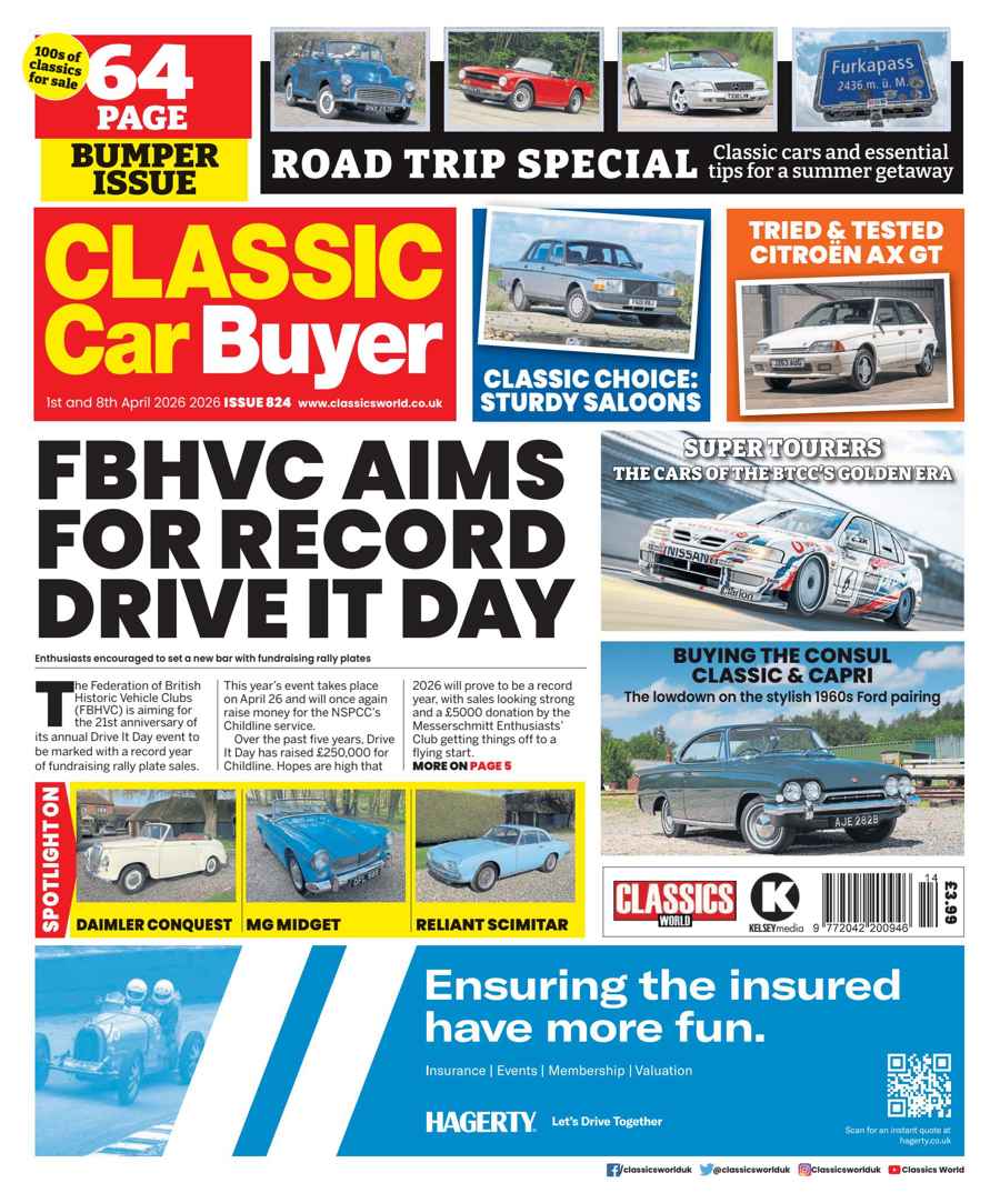Classic Car Buyer issue 01-Apr-26
