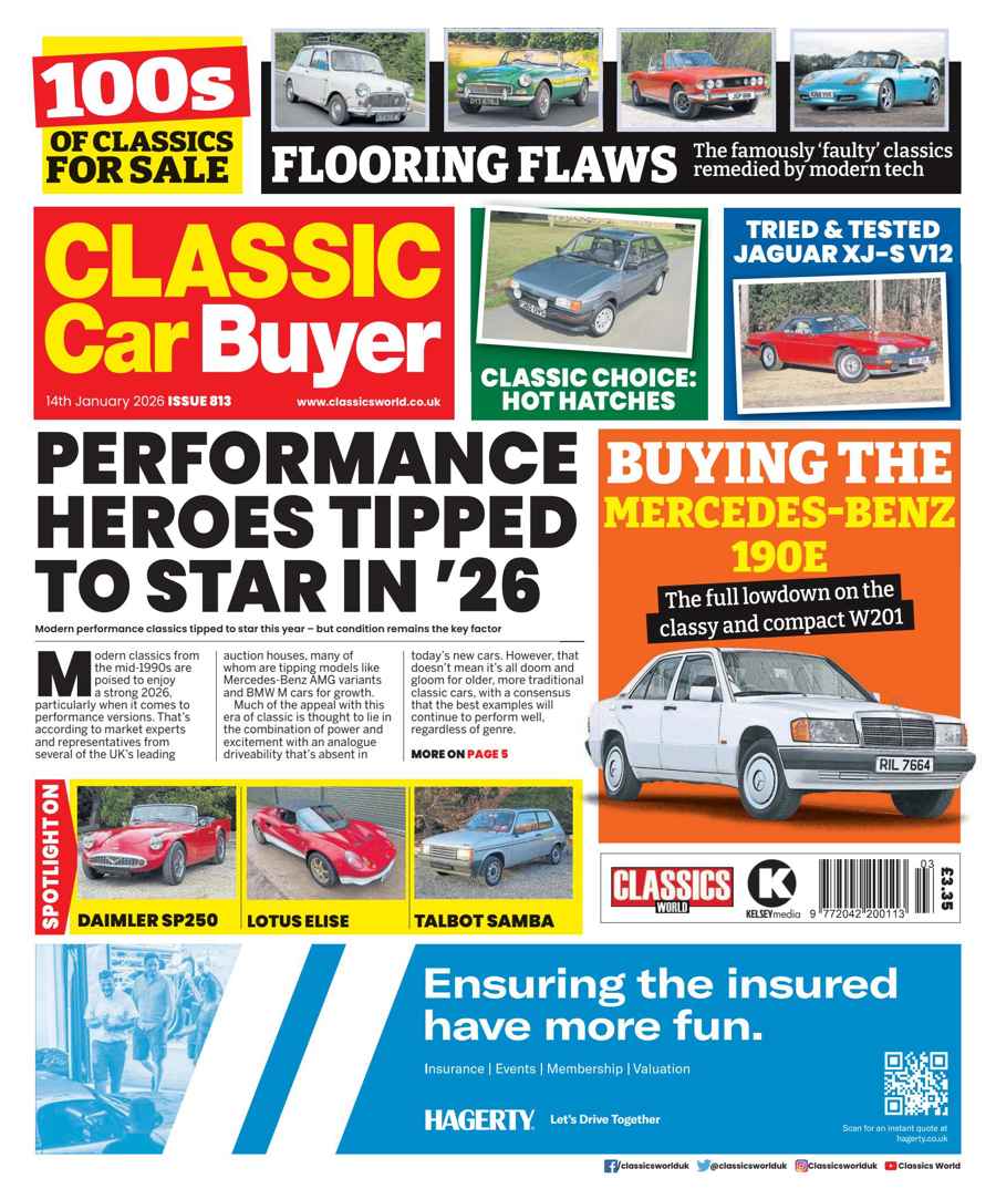 Classic Car Buyer issue 14-Jan-26